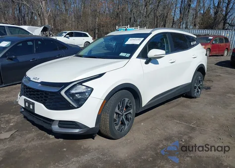 2023 Kia Sportage Hybrid Ex from USA, damaged, VIN KNDPVCAG2P7068380